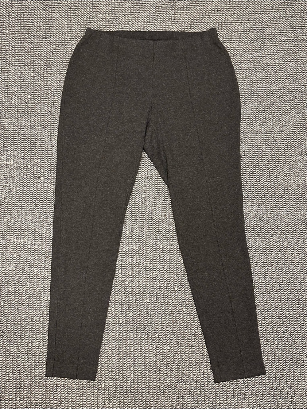 J. Jill Charcoal Gray Slim Ponte Legging Pants